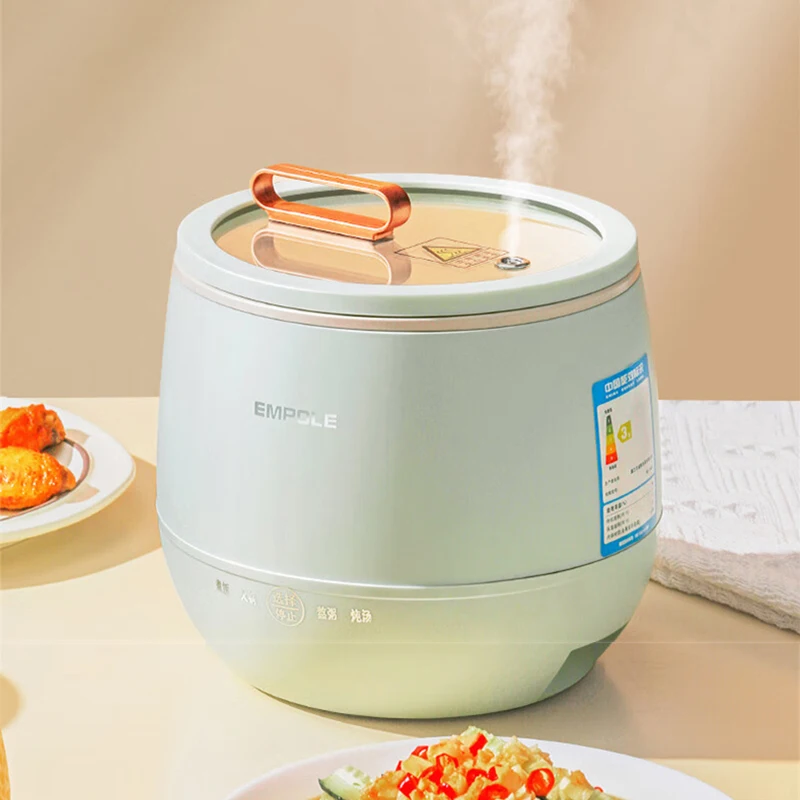 Mini Rice Cooker 1.8L Small Portable Multifunctional Electric Rice Cooker Non-Stick Reservation Kitchen Appliances Two Colors
Mini Rice Cooker 1.8L Small Portable Multifunctional Electric Rice Cooker Non-Stick Reservation Kitchen Appliances Two Colors