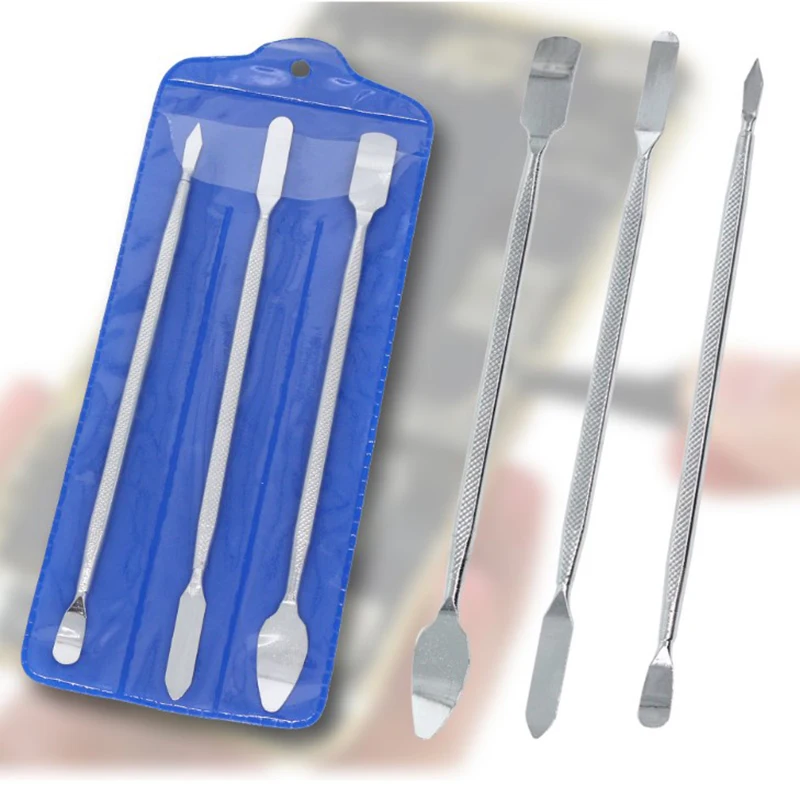 3 Pcs Metal Spudger Stainless Steel Scraper Electronics Screen Computer Laptop Tablet Pc Disassembly Tools Repair Accessories
3 Pcs Metal Spudger Stainless Steel Scraper Electronics Screen Computer Laptop Tablet Pc Disassembly Tools Repair Accessories