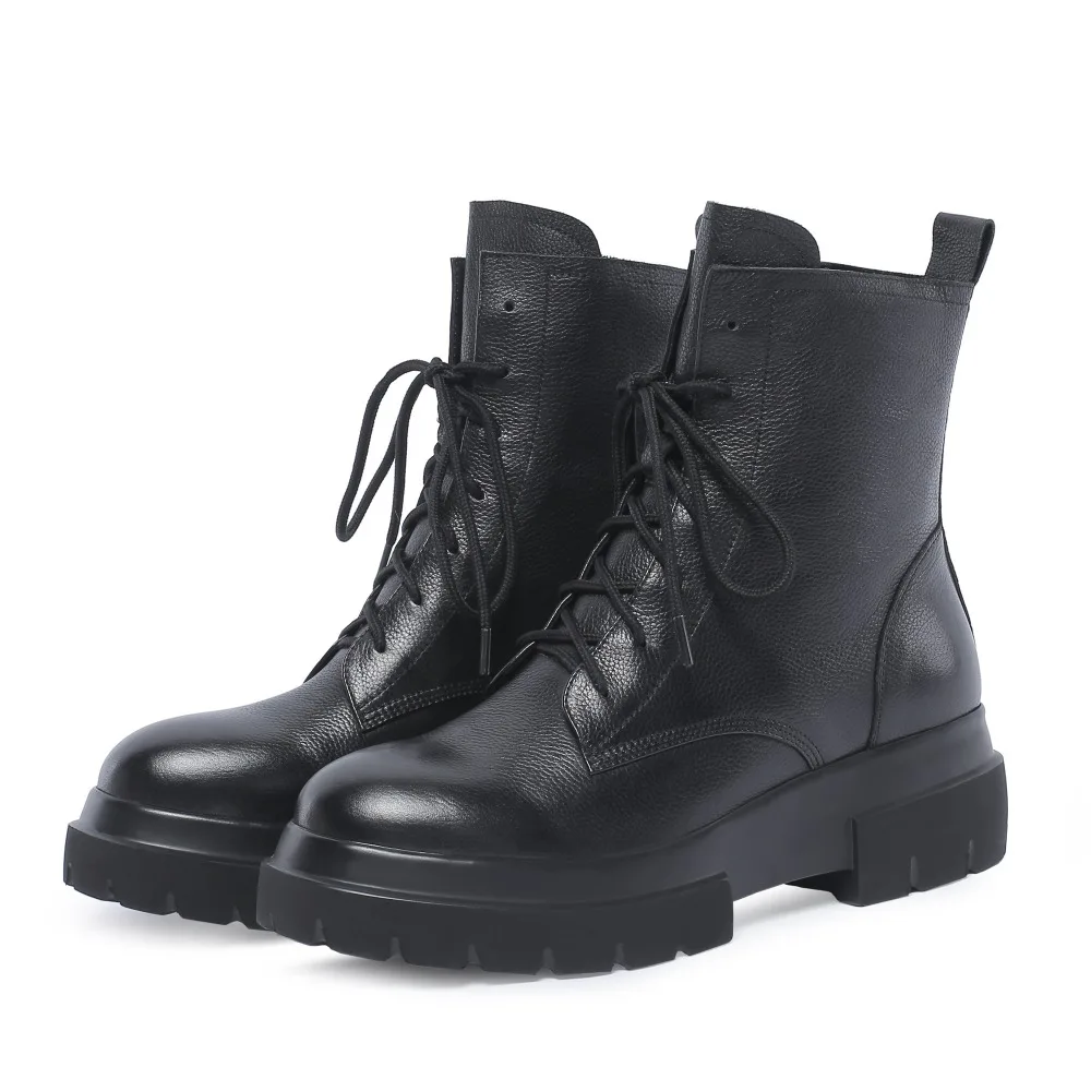 Women Genuine Leather Boots plus size 22-26.5cm length fashion Handmade autumn and winter Classic women's short boots warm boots 
Women Genuine Leather Boots plus size 22-26.5cm length fashion Handmade autumn and winter Classic women's short boots warm boots