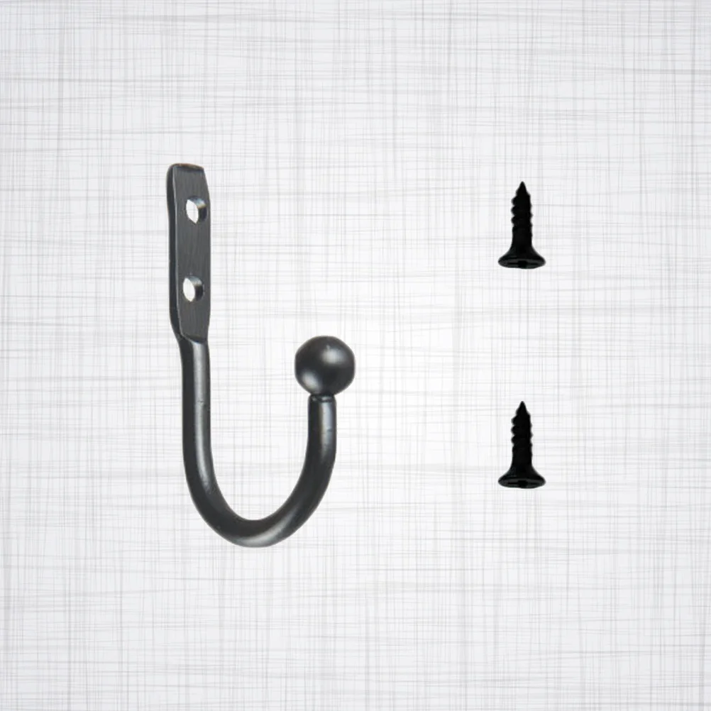 3pcs Mini Hook Single Small Size Wall Hooks Decorative Door Hanger Metal Alloy Wall Hangers Black Hooks(1 hook and 2 screws)
3pcs Mini Hook Single Small Size Wall Hooks Decorative Door Hanger Metal Alloy Wall Hangers Black Hooks(1 hook and 2 screws)