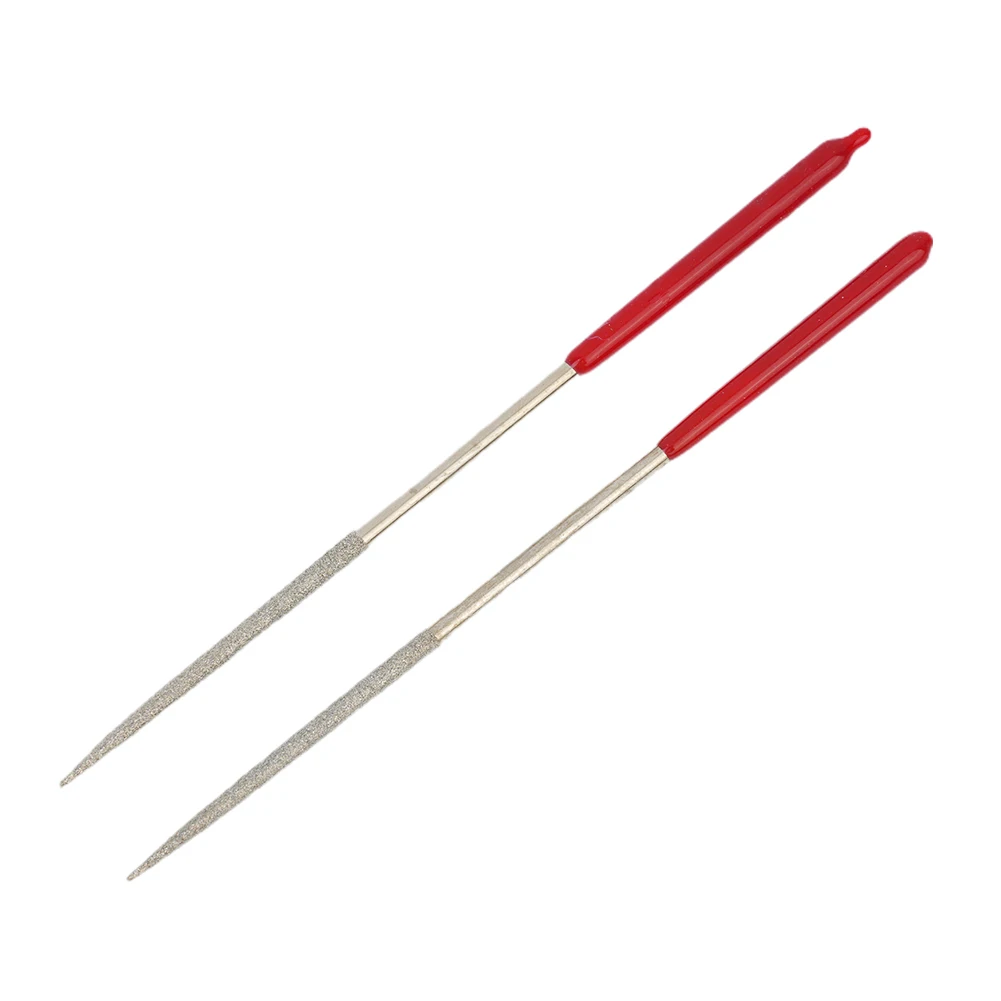 2pcs 140mm Needle File Round Files Nonslip Plastic Handle For Art Craft Woodworking DIY Filing Glass Tile Hand Tools
2pcs 140mm Needle File Round Files Nonslip Plastic Handle For Art Craft Woodworking DIY Filing Glass Tile Hand Tools