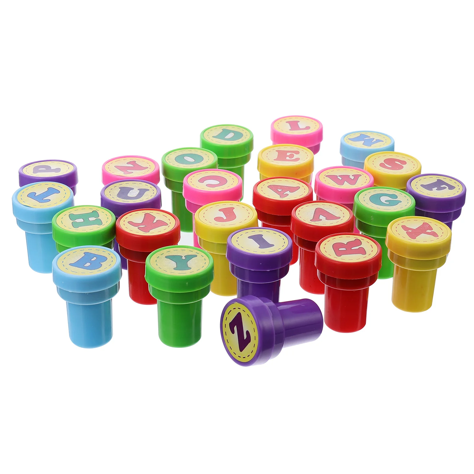 26 Pcs Die Children's Stamp Kids' Party Supplies Hand Plastic 26-letter Stamper Toy
26 Pcs Die Children's Stamp Kids' Party Supplies Hand Plastic 26-letter Stamper Toy