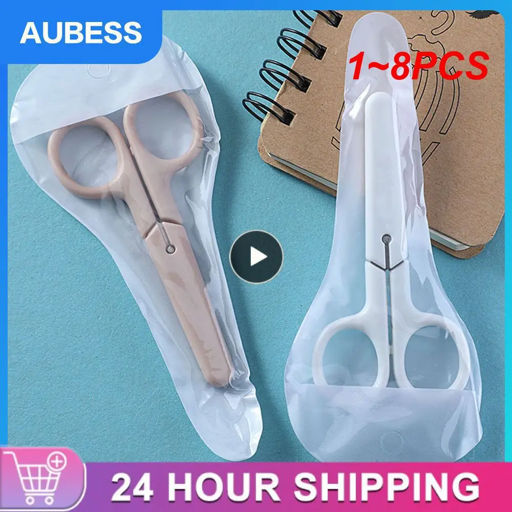 1~8PCS Mini White Color Scissor INS Style Portable Stainless Steel Blade Cutter for Paper Handwork Stationery Office School Gift
1~8PCS Mini White Color Scissor INS Style Portable Stainless Steel Blade Cutter for Paper Handwork Stationery Office School Gift