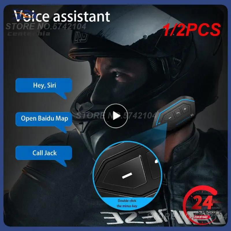 1/2PCS The latest X6 Motorcycle Bluetooth Helmet Headset Stereo MP3 Music Player Speaker Hands Free Call for Waterproof
1/2PCS The latest X6 Motorcycle Bluetooth Helmet Headset Stereo MP3 Music Player Speaker Hands Free Call for Waterproof