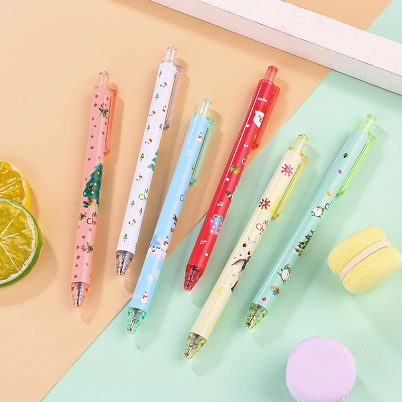 Креативные Мультяшные рождественские темы, гелевая ручка с прессом, быстросохнущая, гладкое письмо, стационарные Чернила Канцелярские Принадлежности для студентов офисные Signa
Креативные Мультяшные рождественские темы, гелевая ручка с прессом, быстросохнущая, гладкое письмо, стационарные Чернила Канцелярские Принадлежности для студентов офисные Signa