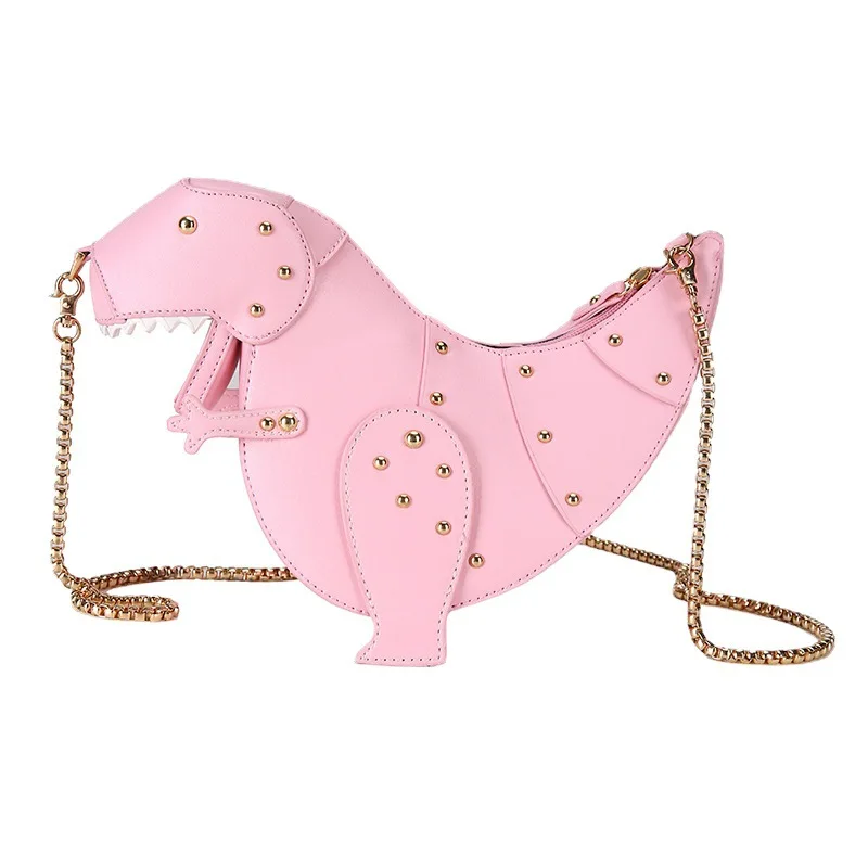 Women's Handbag Pu Leather Dinosaur Design Rivet Women's Purse And Handbag Shoulder Chain Bag Designer Small Cross Body Bag
Women's Handbag Pu Leather Dinosaur Design Rivet Women's Purse And Handbag Shoulder Chain Bag Designer Small Cross Body Bag
