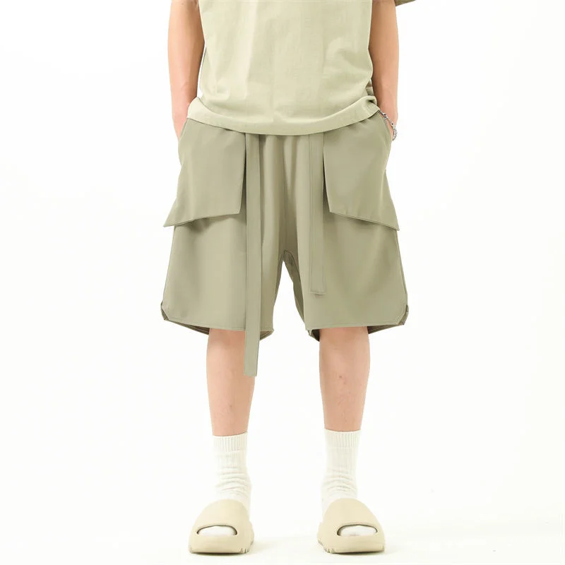 Summer Cotton Belt Shorts Men Fashion Retro Pocket Cargo Shorts Mens Japanese Streetwear Hip Hop Loose Straight Shorts Men M-2XL
Summer Cotton Belt Shorts Men Fashion Retro Pocket Cargo Shorts Mens Japanese Streetwear Hip Hop Loose Straight Shorts Men M-2XL