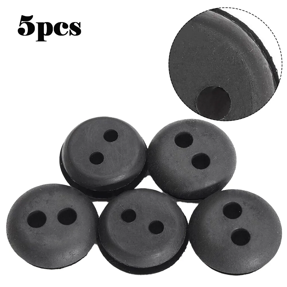 5pcs 2 Holes Black Rubber Fuel Gas Tank Line Grommet Home Trimmer Lawn Mower Part For Husqvarna For Honda For Homelite
5pcs 2 Holes Black Rubber Fuel Gas Tank Line Grommet Home Trimmer Lawn Mower Part For Husqvarna For Honda For Homelite