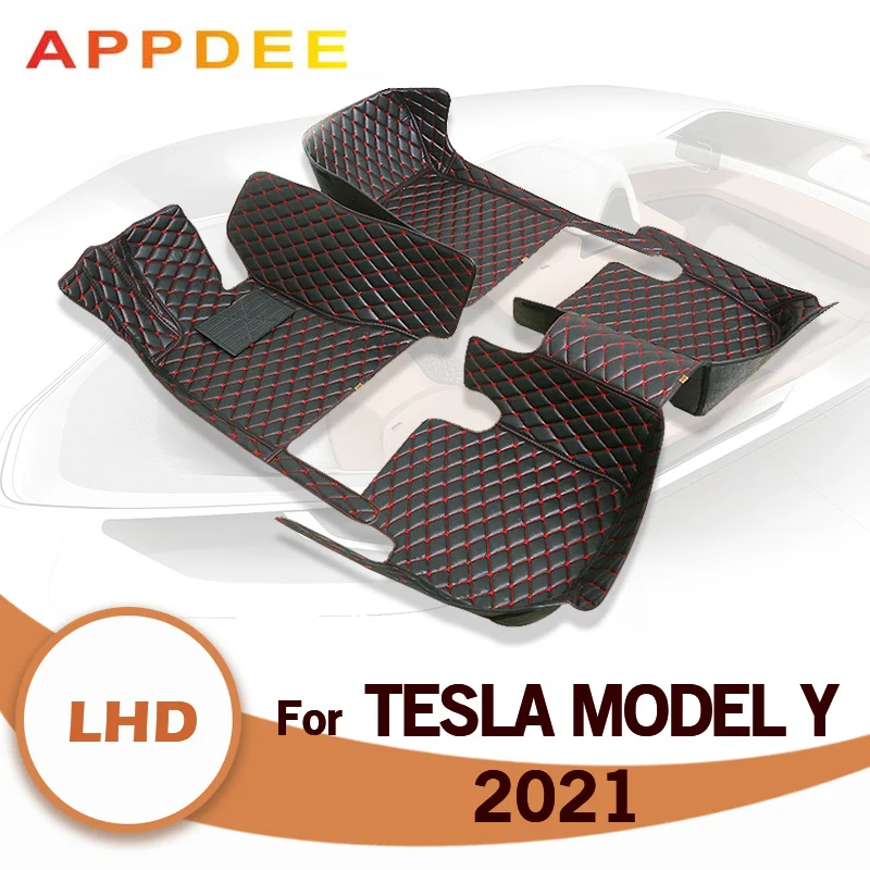 Автомобильные коврики для Tesla Model Y 2021, индивидуальные автомобильные накладки на ногу, аксессуары для интерьера
Автомобильные коврики для Tesla Model Y 2021, индивидуальные автомобильные накладки на ногу, аксессуары для интерьера