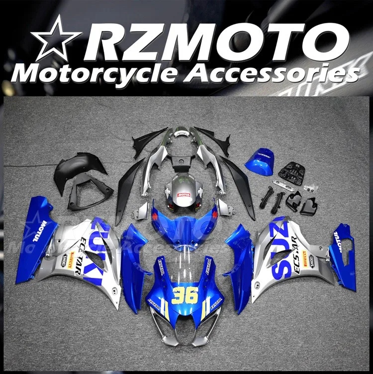New ABS Whole Motorcycle Fairings Kit Fit for Suzuki GSXR1000 2017 2018 2019 17 18 19 K17 Bodywork Set Silver Blue
New ABS Whole Motorcycle Fairings Kit Fit for Suzuki GSXR1000 2017 2018 2019 17 18 19 K17 Bodywork Set Silver Blue