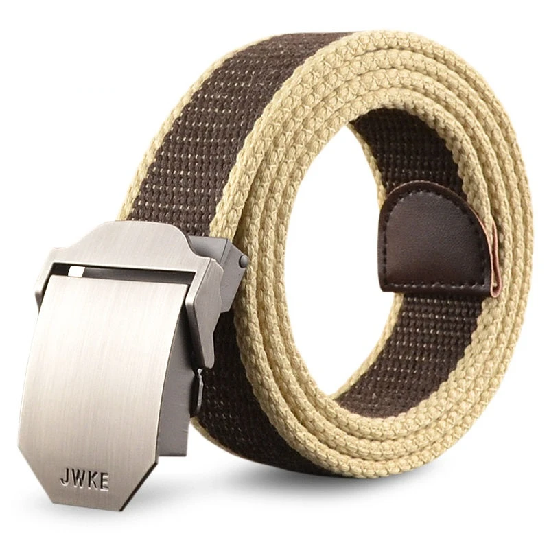 2021 New Men Canvas Shaper Automatic Buckle Youth Leisure Belt Simple and Versatile Outdoor Thickened Military Training Belt
2021 New Men Canvas Shaper Automatic Buckle Youth Leisure Belt Simple and Versatile Outdoor Thickened Military Training Belt