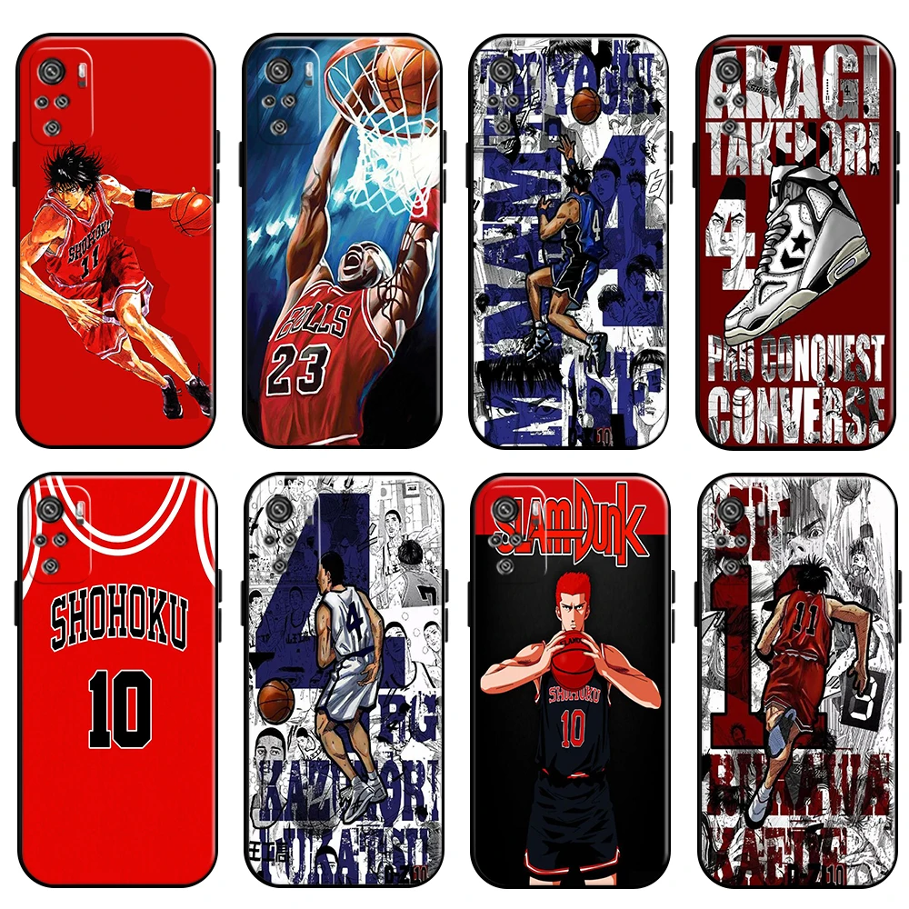 Anime SLAM DUNK Phone Case For Xiaomi Redmi Note 10 10S 10T Pro 5G Soft Back Carcasa Liquid Silicon Funda Silicone Cover Coque
Anime SLAM DUNK Phone Case For Xiaomi Redmi Note 10 10S 10T Pro 5G Soft Back Carcasa Liquid Silicon Funda Silicone Cover Coque