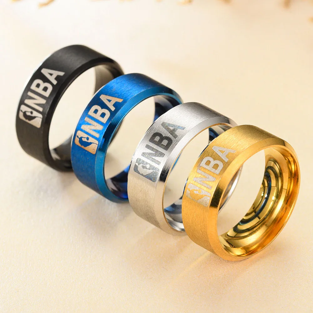 2023 New Hot Basketball Sport Lettering Ring's Men and Women Fashional Classic Stainless Steel Ring Smooth Side Ins Gifts
2023 New Hot Basketball Sport Lettering Ring's Men and Women Fashional Classic Stainless Steel Ring Smooth Side Ins Gifts