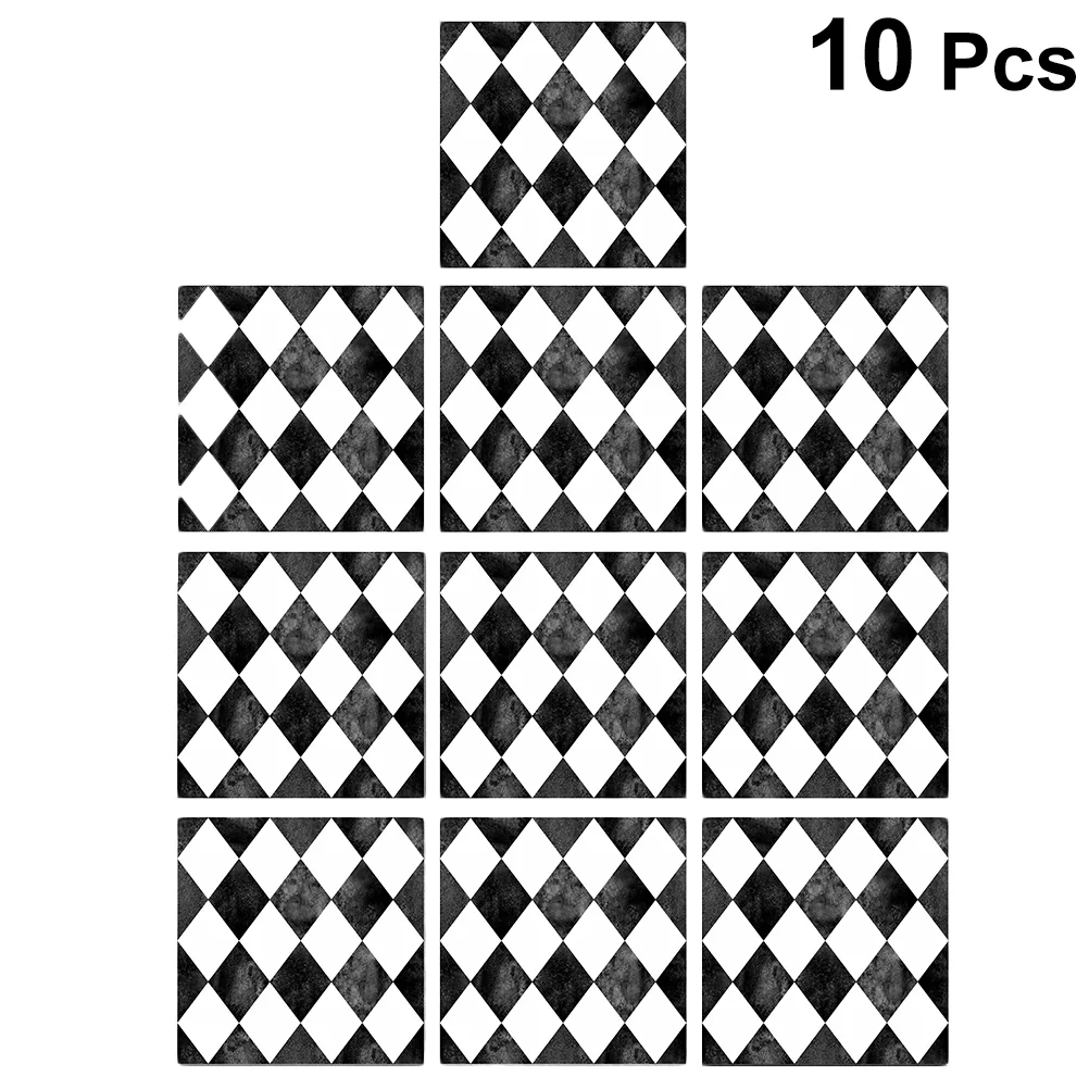 10pcs Tile Stickers Sturdy Durable Prime Tile Stickers Lattice Tile Sticker for Bathroom Home
10pcs Tile Stickers Sturdy Durable Prime Tile Stickers Lattice Tile Sticker for Bathroom Home