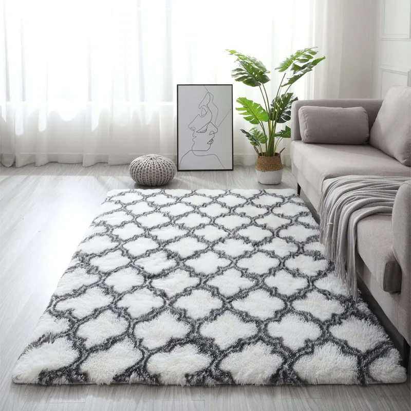 Ins Large Rugs for Living Room Nordic Thick Fluffy Carpets Shaggy Bedroom Bedside Carpets Soft Kids Play Mat Room Decoration
Ins Large Rugs for Living Room Nordic Thick Fluffy Carpets Shaggy Bedroom Bedside Carpets Soft Kids Play Mat Room Decoration