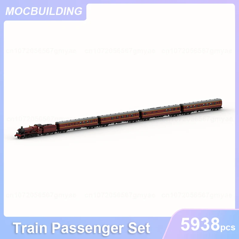 A Magic Train Passenger Set Model MOC Building Blocks DIY Assemble Bricks Transportation Educational Creative Toys Gifts 5938PCS
A Magic Train Passenger Set Model MOC Building Blocks DIY Assemble Bricks Transportation Educational Creative Toys Gifts 5938PCS