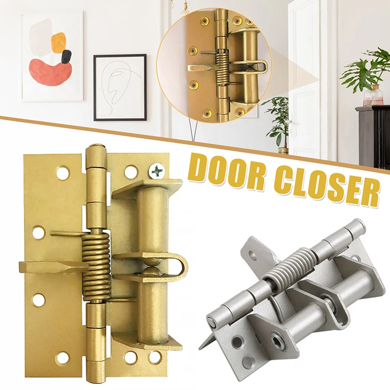Metal Automatic Spring Door Closer Door Closing Hinge Adjust The Door Closing Device Furniture Door Hardware Cabinet Hardware FU
Metal Automatic Spring Door Closer Door Closing Hinge Adjust The Door Closing Device Furniture Door Hardware Cabinet Hardware FU