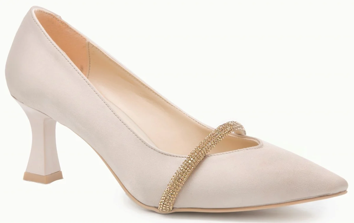 Gedikpasalı Shp 681 1 Beige 2022 Summer Season Women 'S Shoes Thin Heels Satin Dress Party Cubic Zirconia Band Pointed toe Elegant stylish Business
Gedikpasalı Shp 681 1 Beige 2022 Summer Season Women 'S Shoes Thin Heels Satin Dress Party Cubic Zirconia Band Pointed toe Elegant stylish Business