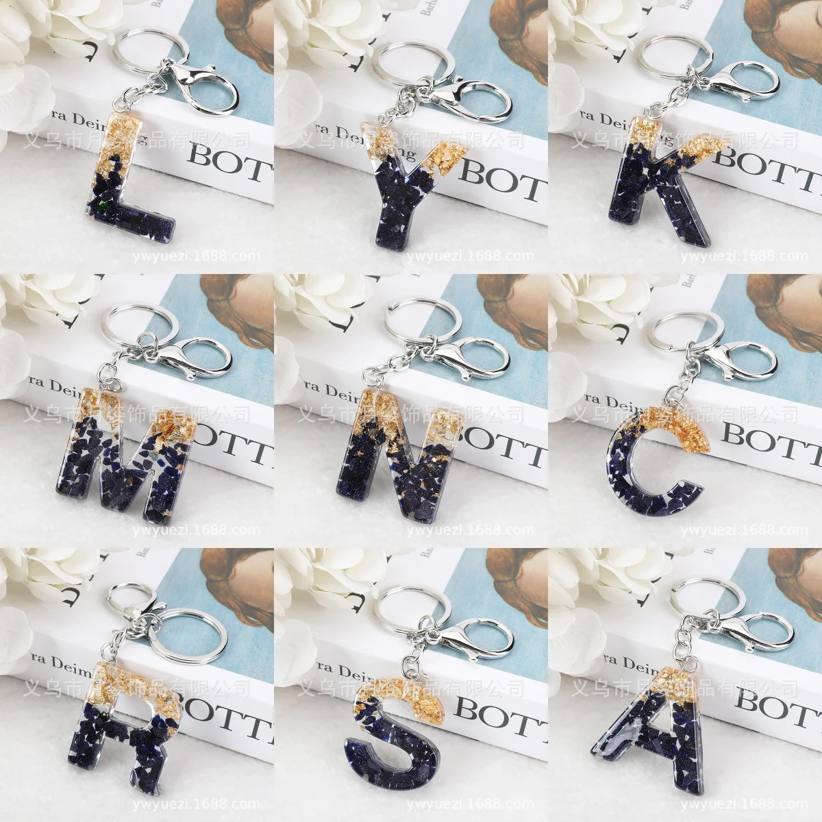 1PC Black English Alphabet A-Z Acrylic Keychain For Women Men Car Bag Keyring Pendant Accessions Wedding Party Keychains
1PC Black English Alphabet A-Z Acrylic Keychain For Women Men Car Bag Keyring Pendant Accessions Wedding Party Keychains