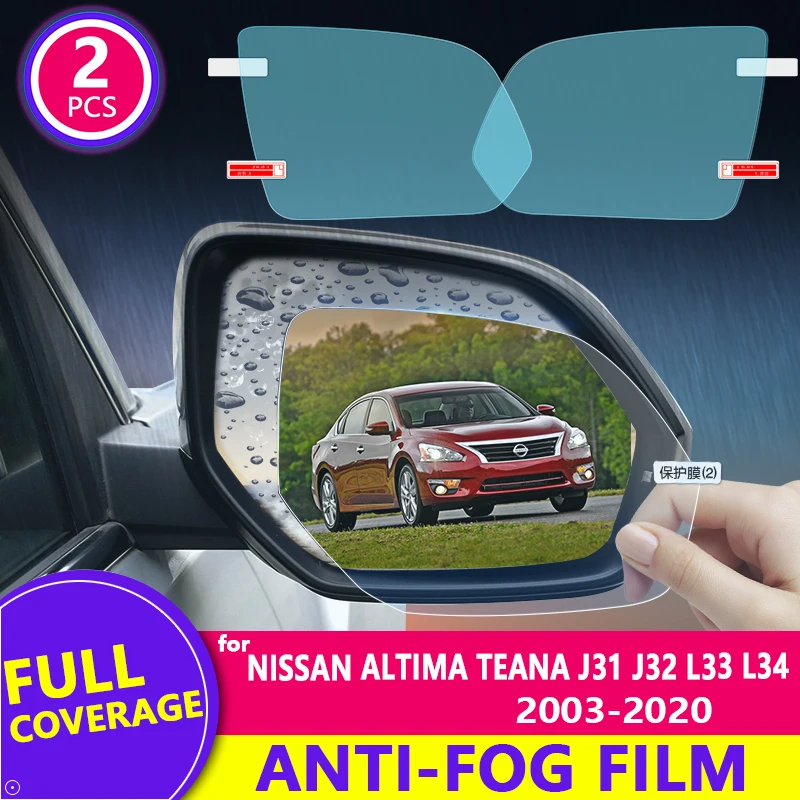 Для Nissan Altima Teana J31 J32 L33 L34 2003-2020 пленка на зеркало заднего вида HD противотуманная непромокаемая Автомобильная Зеркальная Наклейка аксессуары
Для Nissan Altima Teana J31 J32 L33 L34 2003-2020 пленка на зеркало заднего вида HD противотуманная непромокаемая Автомобильная Зеркальная Наклейка аксессуары