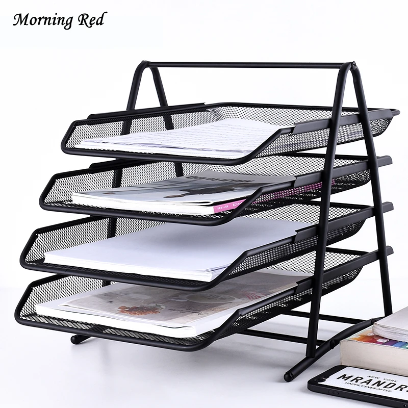 Desktop Office A4 Paper Desk Organizer Document Storage Shelf Mesh File Basket Household Carrier Metal Wire Mesh Storage Holder
Desktop Office A4 Paper Desk Organizer Document Storage Shelf Mesh File Basket Household Carrier Metal Wire Mesh Storage Holder