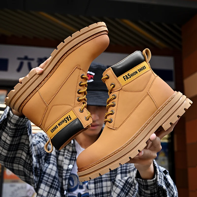 Laces boots Cow Leather ankle classic boots working boots British Style Motorcycle boots Medium Cut Cowboy Round Toe
Laces boots Cow Leather ankle classic boots working boots British Style Motorcycle boots Medium Cut Cowboy Round Toe