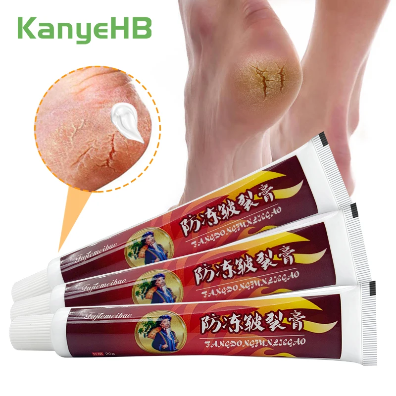 3Pcs Herbal Anti Crack Foot Cream Hand Foot Heel Cracked Repair Removal Dead Skin Calluses Anti-Drying Skin Care Ointment A1591
3Pcs Herbal Anti Crack Foot Cream Hand Foot Heel Cracked Repair Removal Dead Skin Calluses Anti-Drying Skin Care Ointment A1591