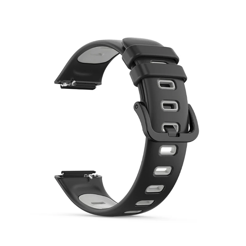 Quick Release for Smart Watch Loop Double Color Silicone Wristband Bracelet Suitable for HuaweiBand 7 Comfortable Soft S
Quick Release for Smart Watch Loop Double Color Silicone Wristband Bracelet Suitable for HuaweiBand 7 Comfortable Soft S