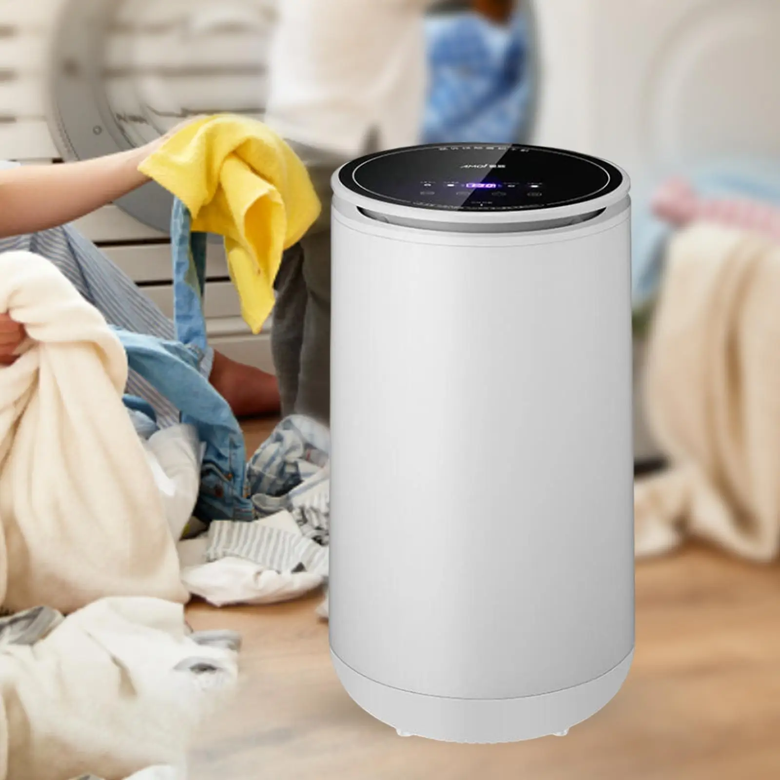 Portable Clothes Dryer Machine Large Capacity Compact 500W Quick Drying Laundry Dryer Electric for Home Indoor Laundry Room Dorm
Portable Clothes Dryer Machine Large Capacity Compact 500W Quick Drying Laundry Dryer Electric for Home Indoor Laundry Room Dorm