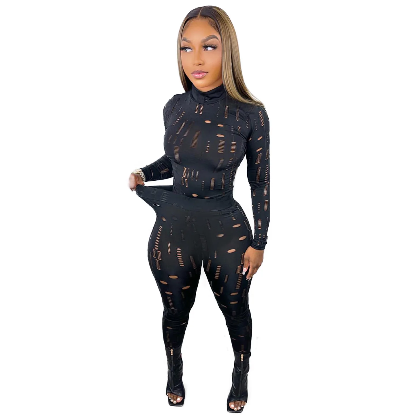 Hole Active Women Set Long Sleeve T-shirt and Shorts Suit Sport Tracksuit Two Piece Set Fitness Outfit Black Tracksuit
Hole Active Women Set Long Sleeve T-shirt and Shorts Suit Sport Tracksuit Two Piece Set Fitness Outfit Black Tracksuit