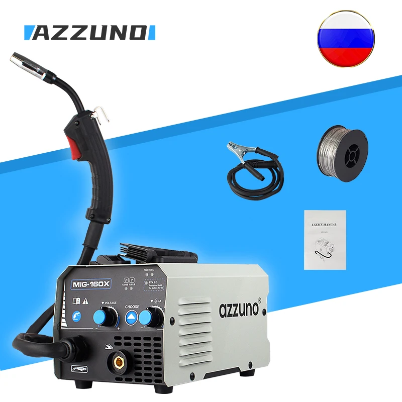 AZZUNO Mig Welding machine no gas Semi-automatic With flux cored wire For home using High functional and more practical
AZZUNO Mig Welding machine no gas Semi-automatic With flux cored wire For home using High functional and more practical