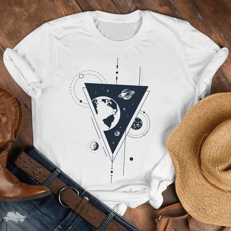 Women Lady Space Adventure Vacation Geometric 90s Fashion Shirt Clothes Womens Top Female Print T Tshirt Tee Graphic T-shirt
Women Lady Space Adventure Vacation Geometric 90s Fashion Shirt Clothes Womens Top Female Print T Tshirt Tee Graphic T-shirt