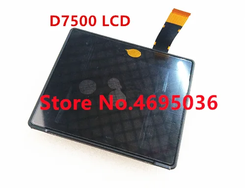 

For Nikon D7500 LCD Display Screen with Protector Cover Frame LCD Cable Flex FPC 126A3 Camera Repair Part Replacement Unit
