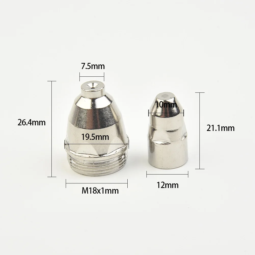 Torch Tip Electrode Nozzle 20pcs 60A 80A 100A CNC Plasma Torch Tip Electrode Nozzle Metal Replacement Brand New
Torch Tip Electrode Nozzle 20pcs 60A 80A 100A CNC Plasma Torch Tip Electrode Nozzle Metal Replacement Brand New
