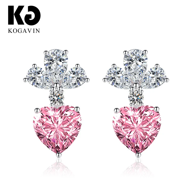 KOGAVIN Earrings For Women Wedding Jewelry Female Pendant Woman Ear Rings Dangle 3A Cubic Zirconia Party aretes mujer Earrings
KOGAVIN Earrings For Women Wedding Jewelry Female Pendant Woman Ear Rings Dangle 3A Cubic Zirconia Party aretes mujer Earrings