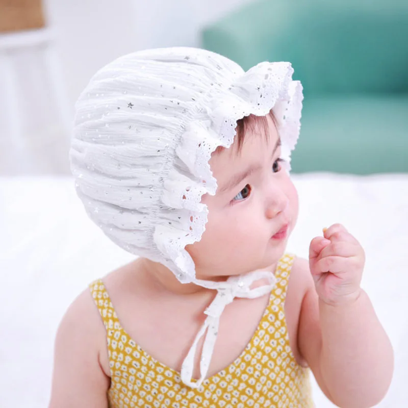 Solid Color Flower Printed Baby Princess Hat Cute Ruffle Newborn Infant Bonnet Cap Spring Summer Toddler Girls Sun Hats 0-2Y
Solid Color Flower Printed Baby Princess Hat Cute Ruffle Newborn Infant Bonnet Cap Spring Summer Toddler Girls Sun Hats 0-2Y