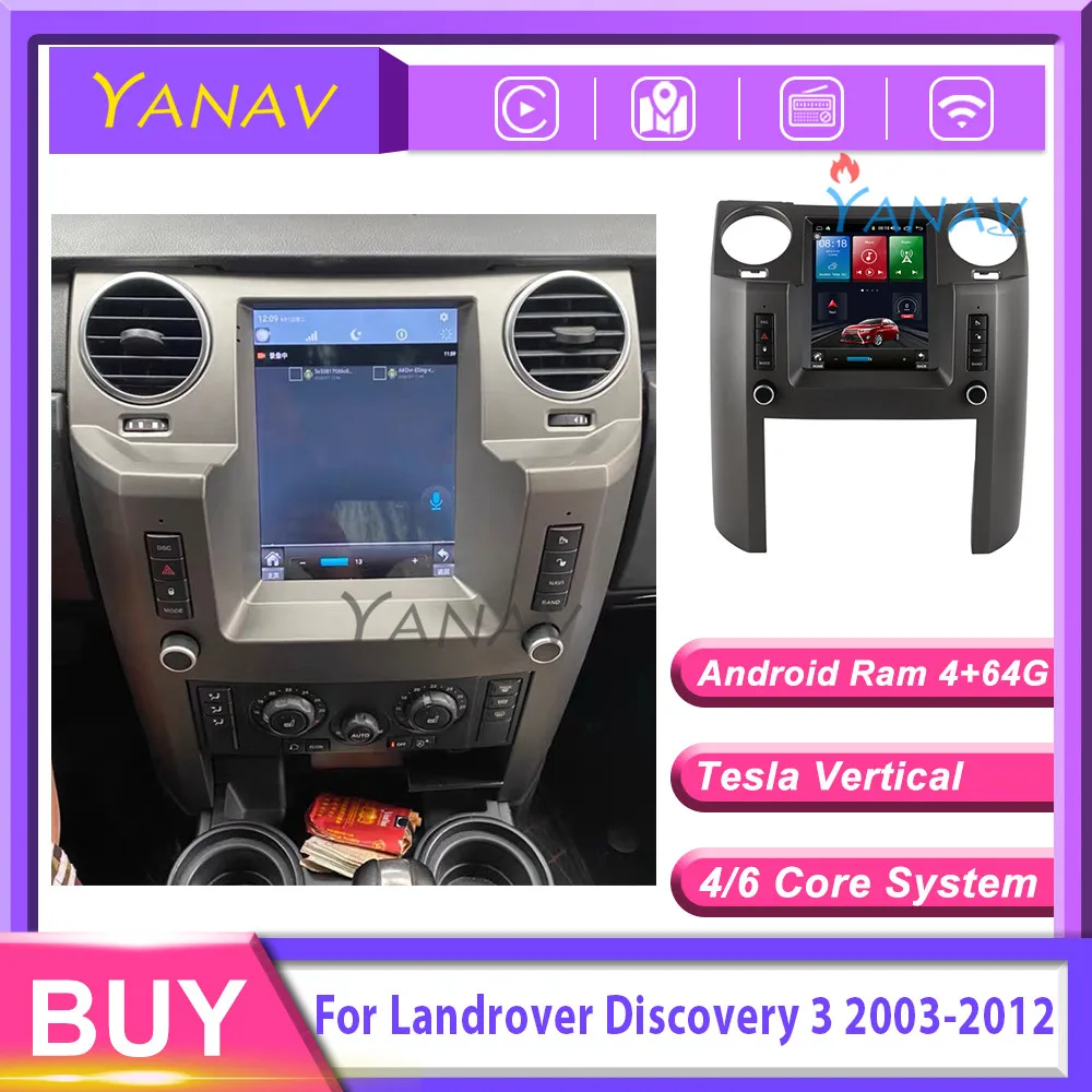 Автомагнитола 2 din для Landrover Discovery 3 2003-2012, аудио стереоприемник на android, tesla, вертикальный Автомобильный GPS-навигатор, видеоплеер
Автомагнитола 2 din для Landrover Discovery 3 2003-2012, аудио стереоприемник на android, tesla, вертикальный Автомобильный GPS-навигатор, видеоплеер