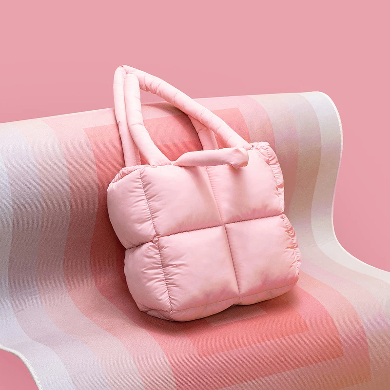 Fashion Puffy Down Shopper Totes Bolsas Sac Fashion Shopper Bag Women Space Cotton Purse and Handbag Casual Ladies Shoulder Bags
Fashion Puffy Down Shopper Totes Bolsas Sac Fashion Shopper Bag Women Space Cotton Purse and Handbag Casual Ladies Shoulder Bags