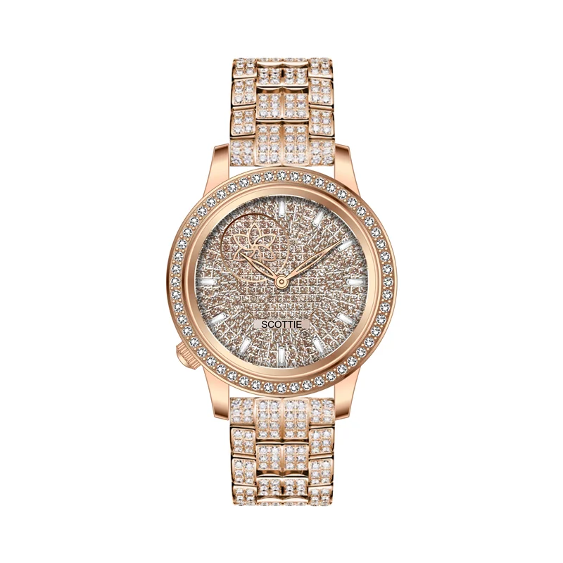 2023 Fashion Personality Full Drill Quartz Women's Watch Temperament Rose Gold Diamond insert Steel Band Tidal Current Watch
2023 Fashion Personality Full Drill Quartz Women's Watch Temperament Rose Gold Diamond insert Steel Band Tidal Current Watch