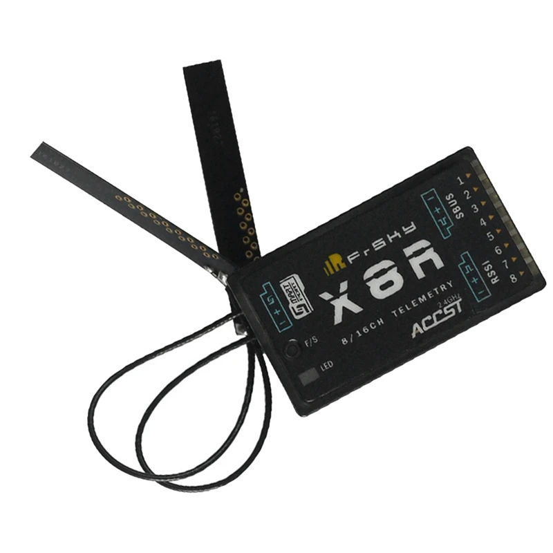 Frsky X8R 8/16Ch S.BUS ACCST Telemetry Receiver With Smart Port For X9D XJT For RC Quadcopter Multicopter Spare Parts Parts
Frsky X8R 8/16Ch S.BUS ACCST Telemetry Receiver With Smart Port For X9D XJT For RC Quadcopter Multicopter Spare Parts Parts