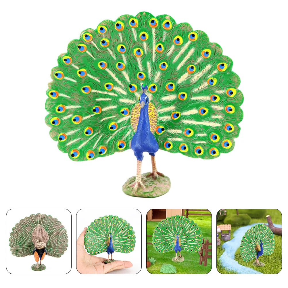 Artificial Peacock Simulation Decoration Adorable Simulated Model Early Education Plastic DIY Bird
Artificial Peacock Simulation Decoration Adorable Simulated Model Early Education Plastic DIY Bird