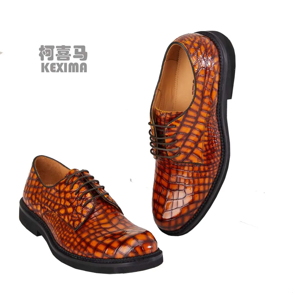 KEXIMA 2022 new crocodile Leather men shoes male crocodile Men leisure shoes big head shoes Brush color
KEXIMA 2022 new crocodile Leather men shoes male crocodile Men leisure shoes big head shoes Brush color