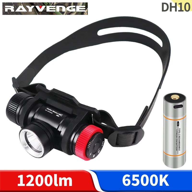 Налобный фонарь ARCHON для подводного плавания, 100 лм, м
Налобный фонарь ARCHON для подводного плавания, 100 лм, м