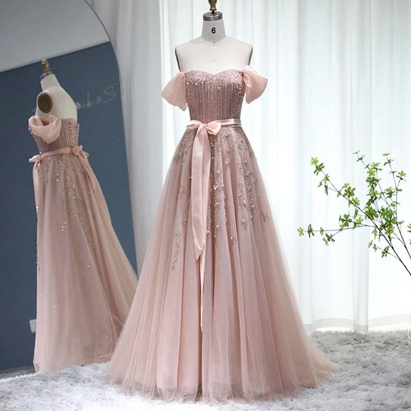 Luxury Dubai Pink Evening Dresses 2023 Sexy Sweetheart Beaded A-Line Long Formal Party Gowns For Women Wedding Dress
Luxury Dubai Pink Evening Dresses 2023 Sexy Sweetheart Beaded A-Line Long Formal Party Gowns For Women Wedding Dress