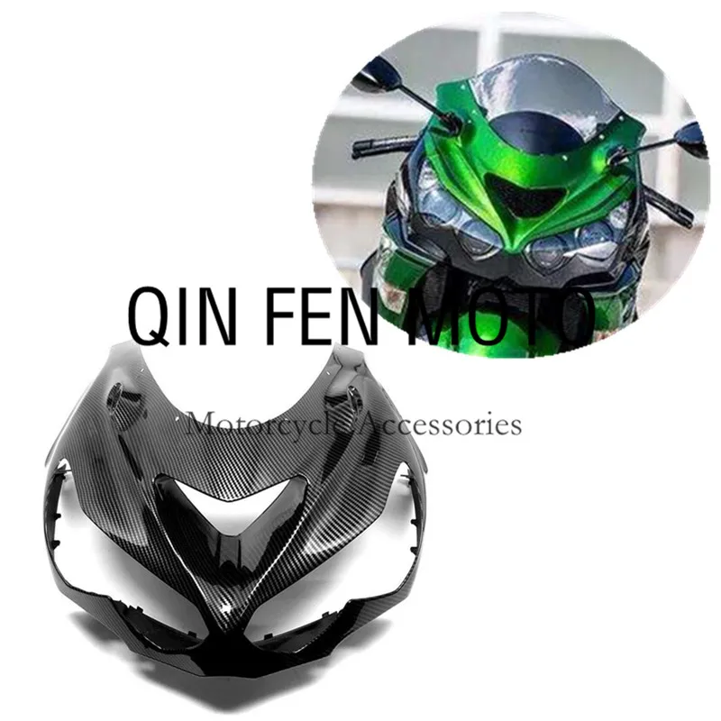Fit For Kawasaki Ninja ZX-14R ZX14R 2012-2020 Carbon Fiber paint Front Upper Headlight Fairing
Fit For Kawasaki Ninja ZX-14R ZX14R 2012-2020 Carbon Fiber paint Front Upper Headlight Fairing