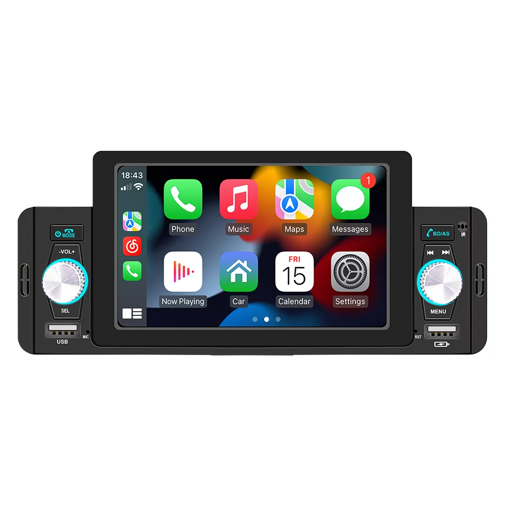 Автомагнитола 1 Din с Carplay, Bluetooth, MP5, HD сенсорный экран, мультимедийный плеер, Android, автоmirrorlink, In-dash, FM/BT 160C
Автомагнитола 1 Din с Carplay, Bluetooth, MP5, HD сенсорный экран, мультимедийный плеер, Android, автоmirrorlink, In-dash, FM/BT 160C