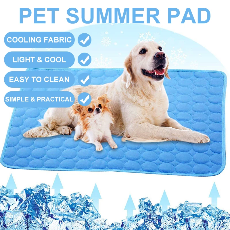 Dog Cooling Mat Summer Pad Pet Mat Bed for Dogs Cat Blanket Sofa Breathable Summer Washable Pet Supplies Accessories
Dog Cooling Mat Summer Pad Pet Mat Bed for Dogs Cat Blanket Sofa Breathable Summer Washable Pet Supplies Accessories
