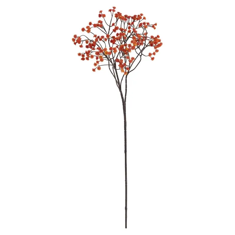 

29" Gypsophila Artificial Flower (Set of 12), Red