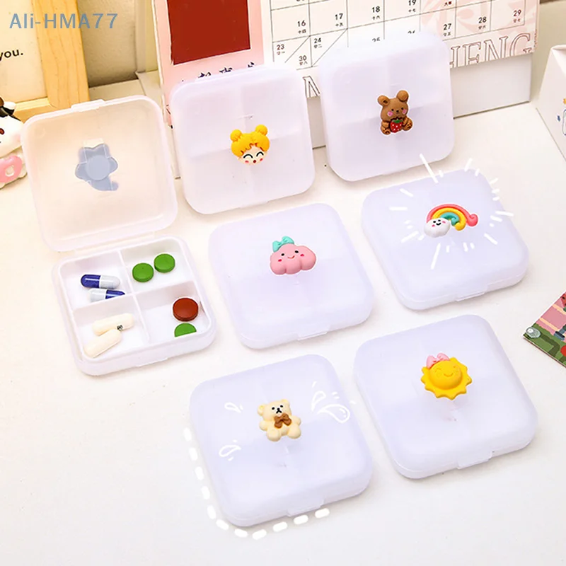 New Design Pill Case Portable 4 Grids Nordic Pill Box Drug Tablet Medicine Storage Holder Splitter Organizer Container Case
New Design Pill Case Portable 4 Grids Nordic Pill Box Drug Tablet Medicine Storage Holder Splitter Organizer Container Case