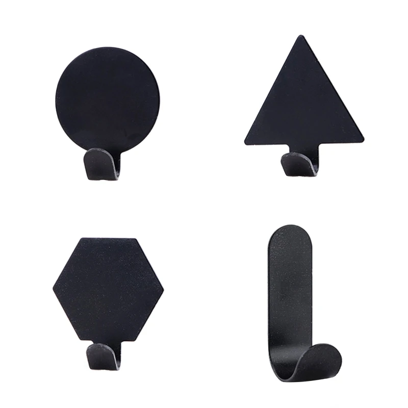 Metal Geometry Art Household Robe Coat Wall Hook 4pcs/set Storage Hanger Rack for Home Dormitory Kitchen Bathroom Key
Metal Geometry Art Household Robe Coat Wall Hook 4pcs/set Storage Hanger Rack for Home Dormitory Kitchen Bathroom Key